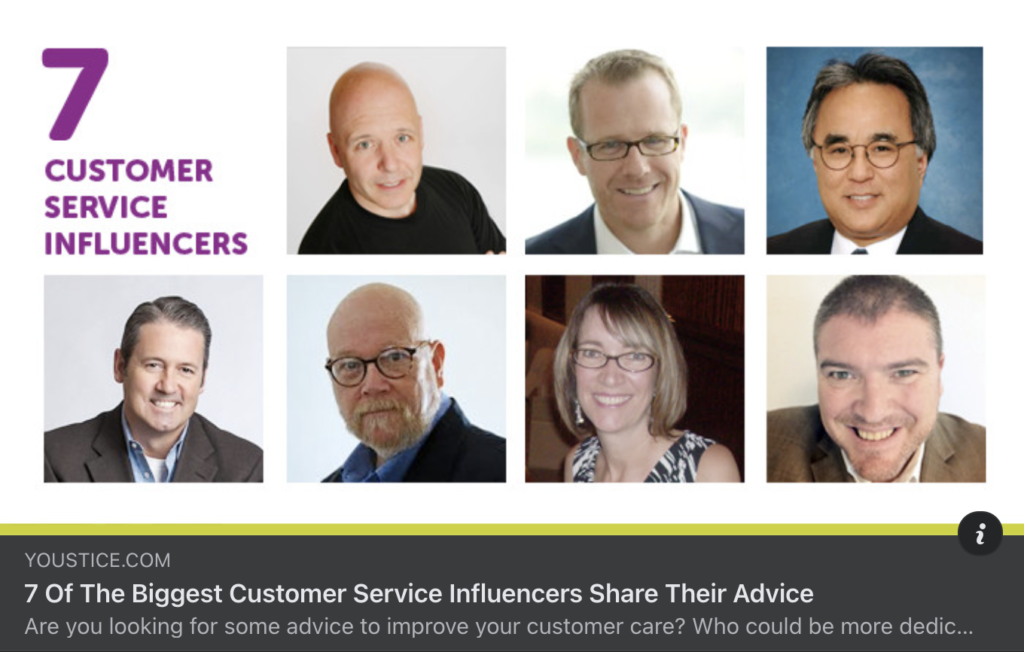 7 customer service influencers share their advice